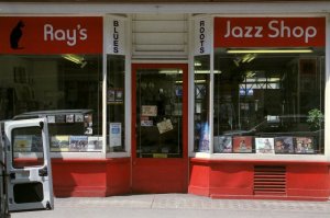 "What's that daddy" "It's called a record shop..."