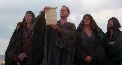 The People's Front of Judaea: “Viaducts, aqueducts... all kinds of ducts, really. Oh, and roads. And sanitation and trade, and... the ability to transpose at will...”